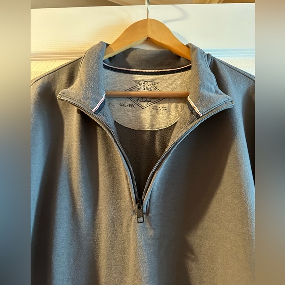 Original Weatherproof Vintage Men’s Long Sleeve Quarter Zip Sweater Size XXL - Picture 2 of 8